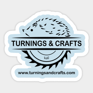 Turnings & Crafts Official Shirt Sticker